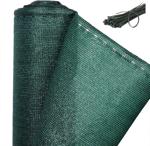 Rootz Fence Cover - Tennis Panel - Privacy Screen - UV & Wind Protection - Green 1x10m - 150 g/m² HDPE