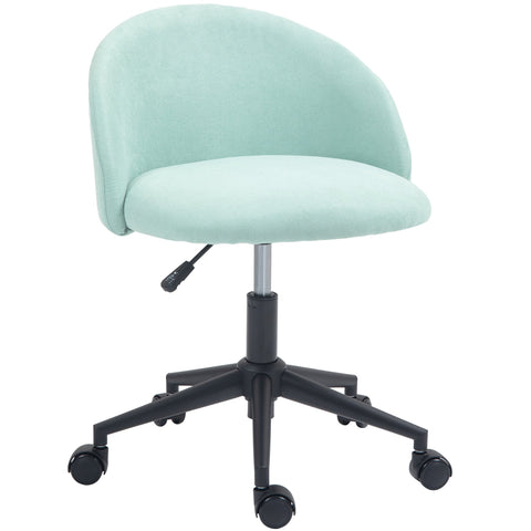Rootz Office Chair - Desk Chair - Swivel Chair - Breathable Velvet - 56x59.5x66-75.5cm - 360° Rotation - Height Adjustable