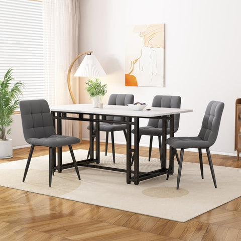 Rootz Dining Table - Kitchen Table - Modern Table - Luxurious Design - 120cm x 70cm x 74cm