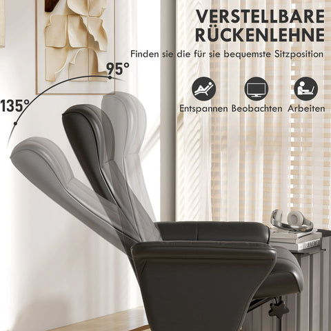 Rootz Upholstered Chair Set - Accent Chair - Living Room Chair - Ergonomic Design - Microfiber Look - 69 x 71 x 104 cm