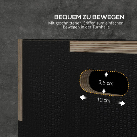 Rootz Wooden Plyometric Jump Box - Crossfit Jump Trainer - Box Jump Equipment - Beech Wood - 76cm x 61cm x 51cm