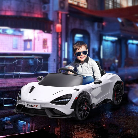 Rootz McLaren 765LT Kids Electric Car - Children's Ride-On - Battery-Powered Vehicle - Up to 1 Hour Play - 113cm x 68cm x 44cm