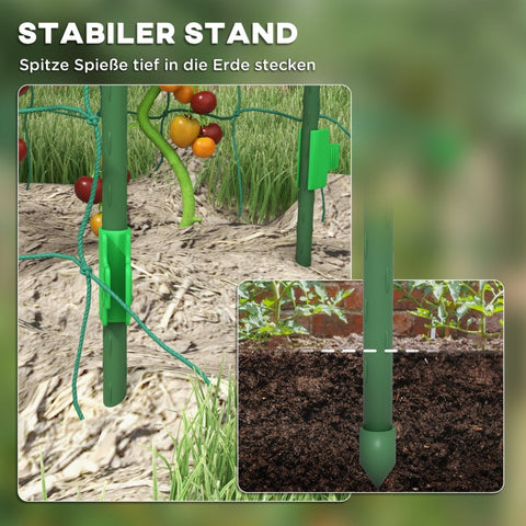 Rootz Large Arch Bird Net - Climbing Arch - Garden Trellis - Easy Assembly - Durable Steel - 43cm x 182cm x 183cm