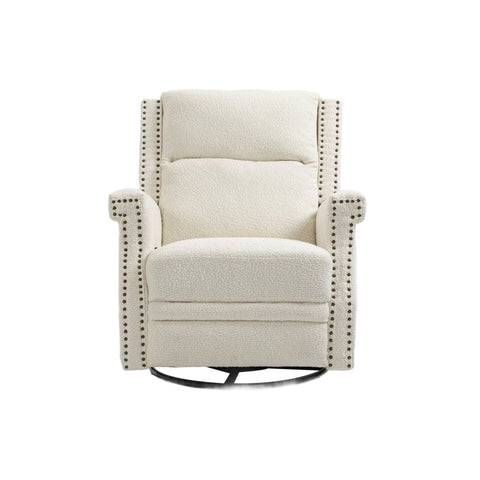 Rootz Swivel Reclining Chair - Armchair - Lounge Chair - Ergonomic Comfort - 80 x 91 x 84 cm