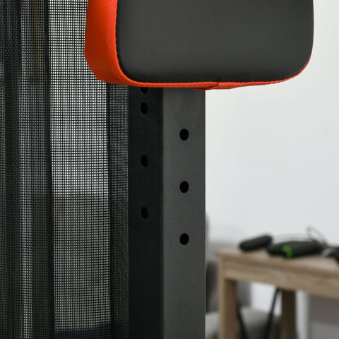 Rootz Multi-Purpose Training Station - Home Gym Equipment - Fitness Tower - 65kg Adjustable - 225cm x 175cm x 200cm - Steel & Faux Leather