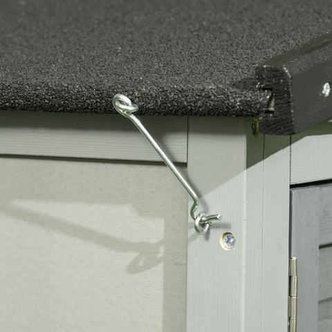 Rootz Floor-Standing Rabbit Stable - Bunny House - Outdoor Enclosure - Solid Wood - 150 x 52 x 68 cm - Durable & Spacious