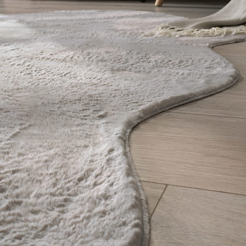 Faux Fur Rug – Ultra Soft & Cozy – Easy Care – Short Pile – Durable – 12mm
