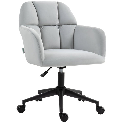 Rootz Office Chair - Swivel Desk Chair - Ergonomic Seating - Plush Padding - 58cm x 58.5cm x 78-86cm