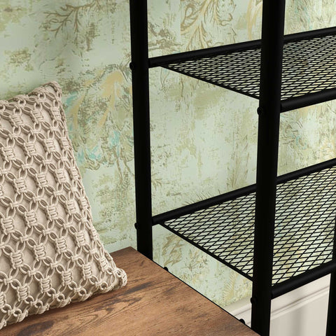 Rootz Wardrobe Stand - Entrance Furniture - Industrial Design - Versatile & Stable - 92.5 x 28.2 x 182 cm