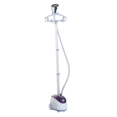 Rootz Vertical Steamer & Steam Iron - Clothes Ironing - Garment Steamer - 1.8L Tank - 1800W - 30g/min - 22x30x22cm - Telescopic Stand 47-117cm