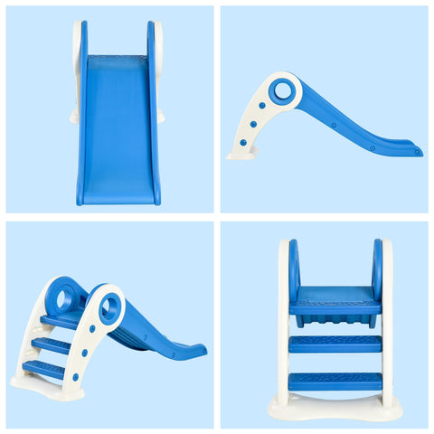 Rootz Children's Slide - Foldable Play Slide - Kids Indoor Outdoor Slide - Develops Motor Skills - 120L x 50W x 56H cm