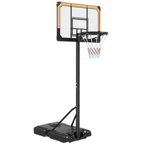 Rootz Basketball Hoop - Adjustable Sports Equipment - Mobile Stand - Weatherproof - 71cm x 2.5cm x 45cm - Perfect for All Ages and Skill Levels