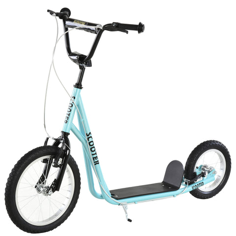 Rootz Trottinette Scooter - Kick Scooter - Large Wheel Scooter - Adjustable Handlebars - Safe Ride - 135cm x 58cm x 88-94cm