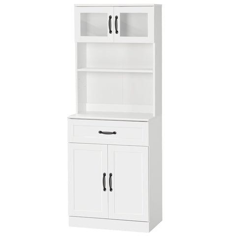 Rootz Buffing Cabinet - Kitchen Storage - Kitchen Shelf - Modern Elegance - 60 x 38 x 161 cm