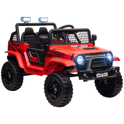 Rootz 12V Children's Electric Car - Kid's Ride-On Vehicle - Motorized Toy Car - Smooth Rides - 109cm x 67cm x 68.5cm