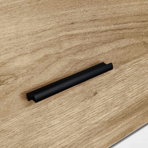 Rootz Modern Display Cabinet - Glass Doors - LED Lit Display - Elegant Design - 77.7L x 38W x 150H cm