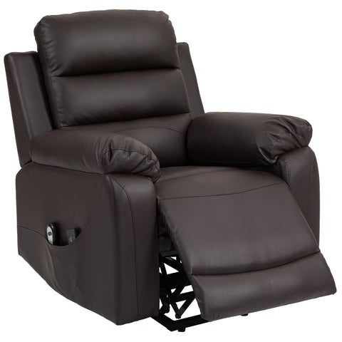 Rootz Electrical Upholstery Chair - Recliner - Massage Chair - Adjustable Inclination - Comfort and Mobility - 91cm x 86cm x 101cm