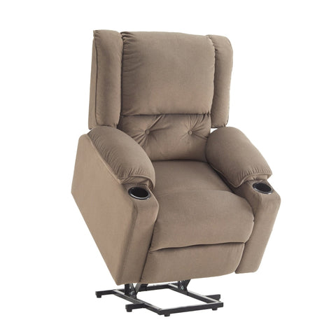 Rootz Electric TV Chair - Stand-up Aid - Massage Recliner - Ultimate Comfort & Relaxation - 80cm x 98cm x 104cm