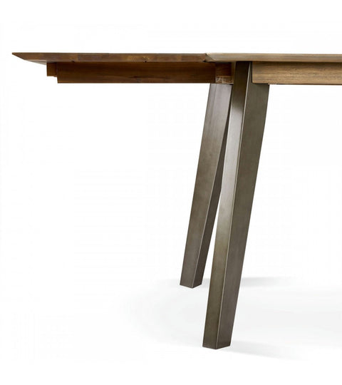 Rootz Verlengplaat - Eettafeluitbreider - Tafelverlenger - Massief acaciahout - Elegant en duurzaam - Gemakkelijk schoon te maken - 50 cm x 100 cm x 2 cm