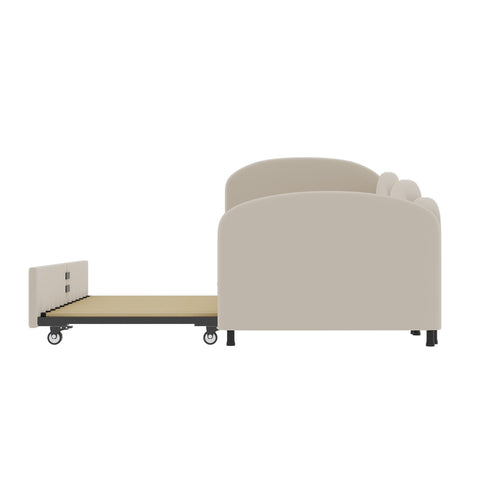 Rootz Sofa Bed with Drawers - Convertible Bed - Sleeper Sofa - Child's Room Comfort - 210cm x 99cm x 82.5cm