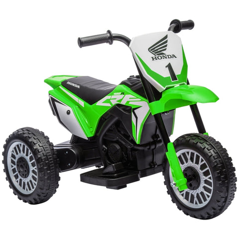 Rootz Electric Children's Motorcycle - Honda CRF450RL Replica - Kids Bike - Horn & Starting Sounds - Asphalt - 71cm x 40.5cm x 43.5cm