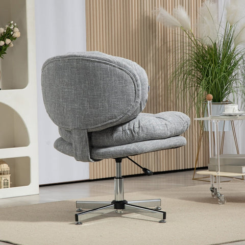 Rootz Ergonomic Office Chair - Desk Chair - Swivel Chair - Breathable Fabric - 65W x 65D x 84-94H cm