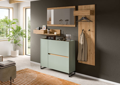 Rootz 3 Piece Wardrobe Set - Storage Ensemble - Organizer Combo - Quick Installation - 192x175x32cm