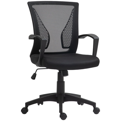 Rootz Ergonomic Office Chair - Mesh Desk Chair - Adjustable Office Seat - Comfort & Durability - 62cm x 60cm x 92-102cm