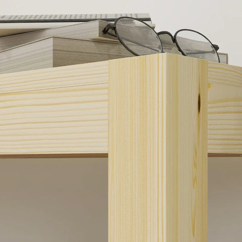 Rootz Upholstered Benches - Space 3 People - Up To 330 Kg - Pinewood - Natural -175 x 33 x 45 Cm