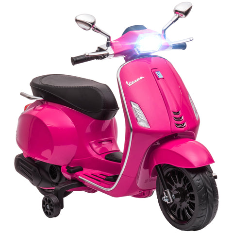 Rootz Electric Children Vespa - Scooter - Ride-On Toy - Music & MP3 - 107x47x73cm