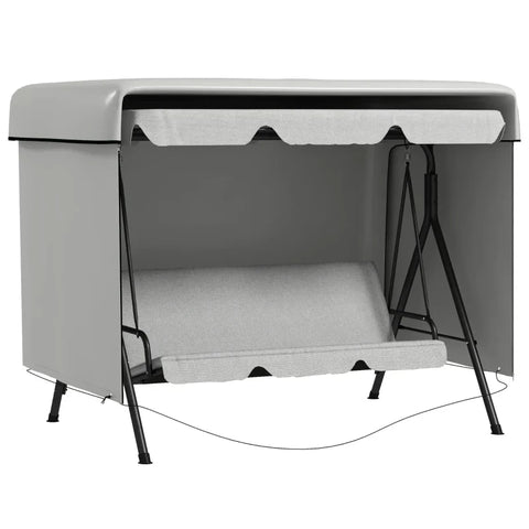 Rootz Tuinmeubelhoes - Tuinmeubilair - Beschermhoes - Weerbestendig - PE-coating - Groen - 215L x 155W x 150H cm