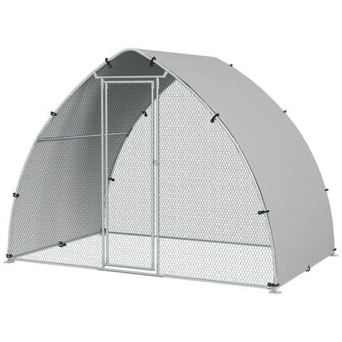 Rootz Large Chicken Enclosure - Chicken Coop - Animal Pen - UV-Resistant Roof - 3.04m x 1.9m x 2.2m - Protects from Predators