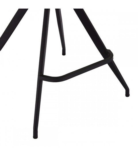 Rootz Bar Stool - Counter Stool - Swivel Barstool - Luxurious Comfort - Sleek Design - Versatile Swivel - 48cm x 57cm x 98cm