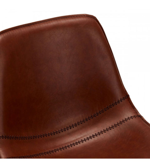 Rootz Bar Stool - Counter Stool - Swivel Barstool - Luxurious Comfort - Sleek Design - Versatile Swivel - 48cm x 57cm x 98cm