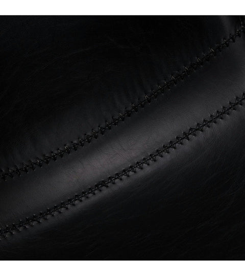 Rootz Bar Stool - Swivel Bar Chair - Comfortable Counter Stool - 360° Swivel, Supreme Comfort, Easy Maintenance - 48cm x 57cm x 98cm - Metal and Faux Leather