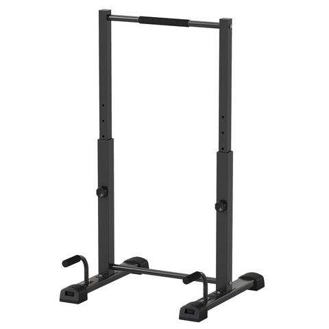 Rootz Dip Station - Push-Up Stand - Full Body Training - Adjustable Height - 65cm x 63cm x 93-117cm - 540kg Capacity
