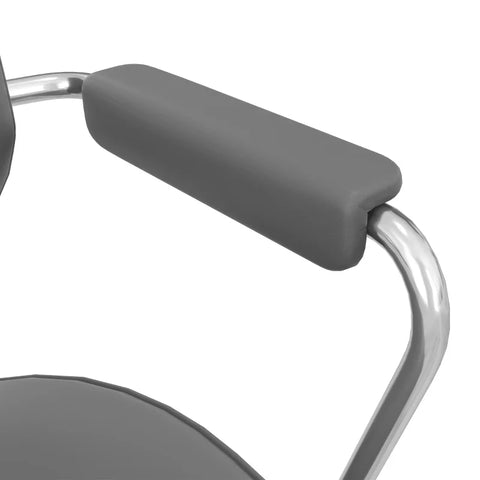 Rootz Office Chair - Desk Chair - Height Adjustable - Tilt Function - Faux Leather - Foam - Cream - 60 Cm X 60 Cm X 92 Cm