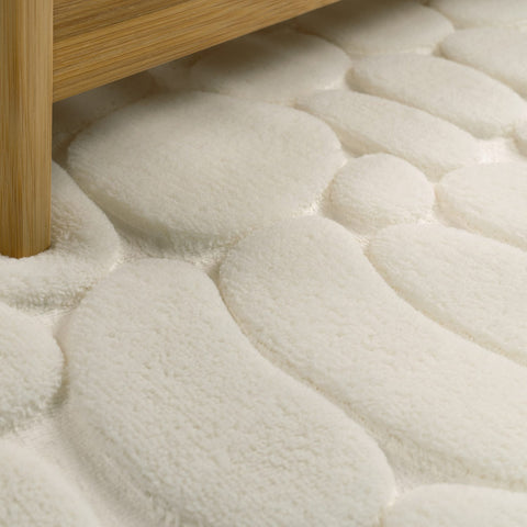 Memory Foam Bath Mat – Soft & Durable – Embossed Patterns – Relaxing Comfort