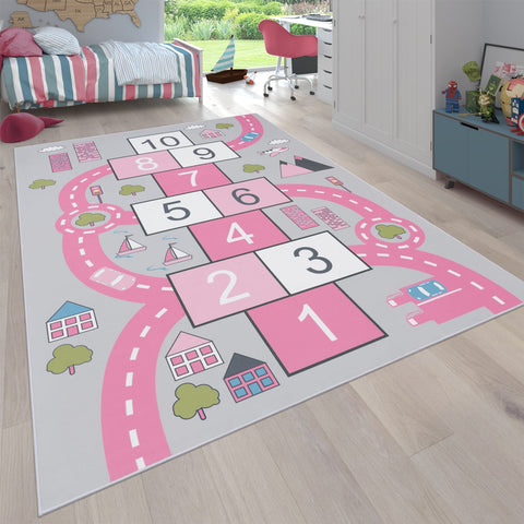 Children's Play Rug - City Streets Design – Durable & Soft – Easy Clean – Imagination Boost