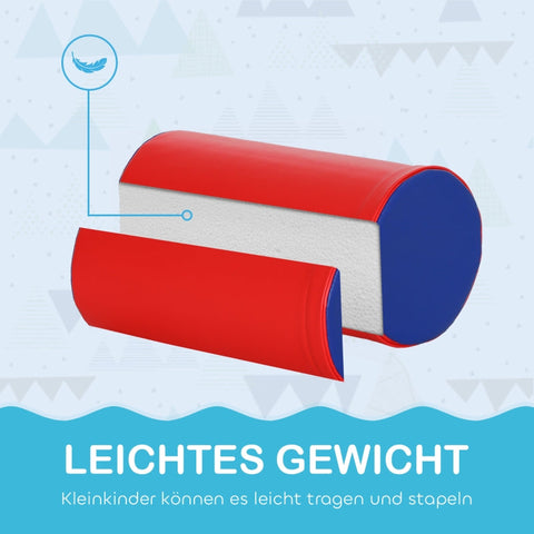 Rootz Soft Building Blocks Set - Toy Cubes - Education Toy - Motor Skill Development - 40.6cm x 40.6cm x 20.3cm - EPE Foam