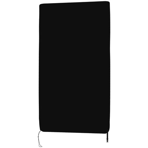 Rootz Table Cover - Table Tennis - Waterproof - UV Resistant - Polyethylene - Black - 275L x 153W x 5H cm