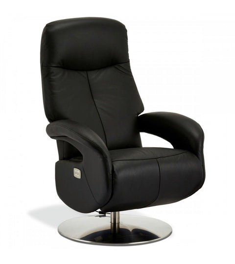 Rootz Recliner Chair - Luxury Recliner - Electric Adjustable Chair - Ultimate Comfort - Durable & Easy Maintenance - 360° Swivel - 79cm x 85cm x 115cm