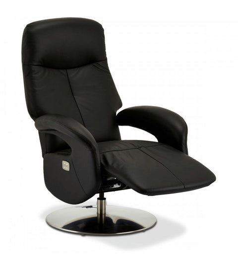 Rootz Recliner Chair - Luxury Recliner - Electric Adjustable Chair - Ultimate Comfort - Durable & Easy Maintenance - 360° Swivel - 79cm x 85cm x 115cm