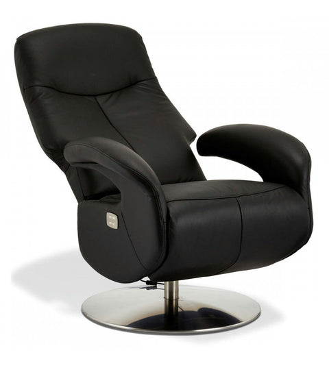 Rootz Recliner Chair - Luxury Recliner - Electric Adjustable Chair - Ultimate Comfort - Durable & Easy Maintenance - 360° Swivel - 79cm x 85cm x 115cm