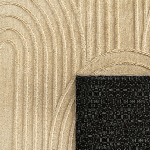 Soft Short Pile Rug – Modern Elegant Pattern – Durable & Easy to Clean