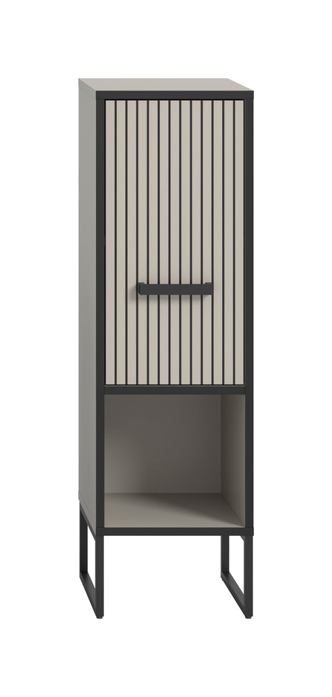 Rootz Freestanding Cabinet - Storage Cupboard - Space-Saving Organizer - Easy-Care Surface - 30 x 101 x 32 cm