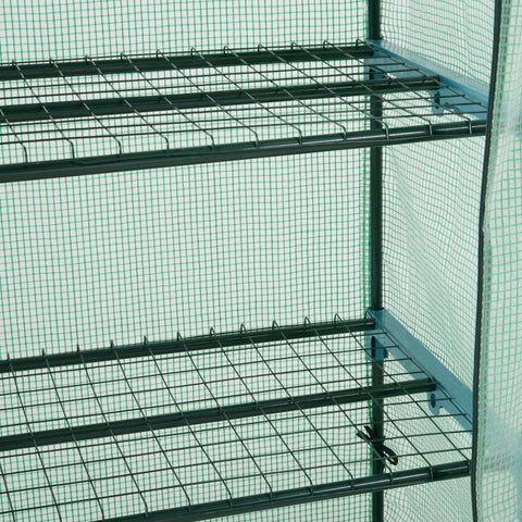 Rootz Folie Kas Tomatenhuis - Plantenhuis - Koud Frame - 4 Planken - Weerbestendig - 70cm x 50cm x 160cm