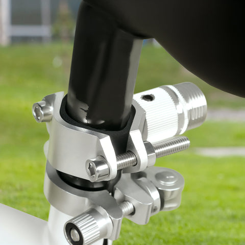 Rootz Bicycle Dog Leash - Elastic Rope - Tubular Steel - Shock-Reducing Design - 124cm Length - Keep Dogs Safe on Bike Rides