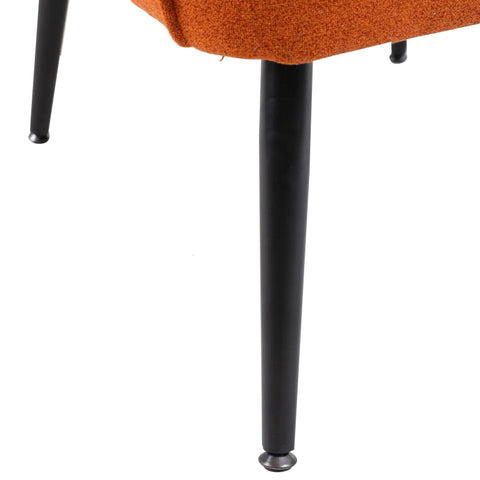 Rootz Upholstered Single Sofa Chair - Accent Chair - Lounge Seating - Comfort & Style - 64L x 73W x 78H cm