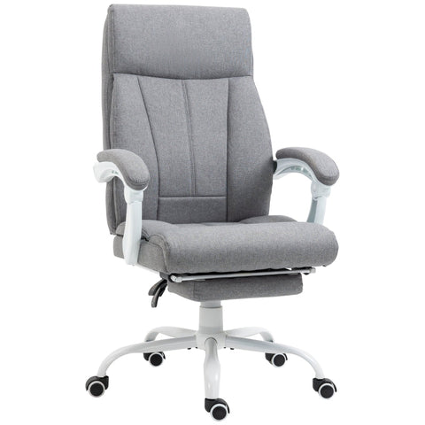 Rootz Office Chair - Desk Chair - Swivel Chair - Skin-Friendly Fabric - Adjustable Height - 65cm x 74cm x 119cm